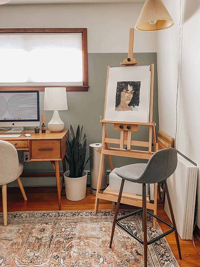 My Combination Home Office Art Studio