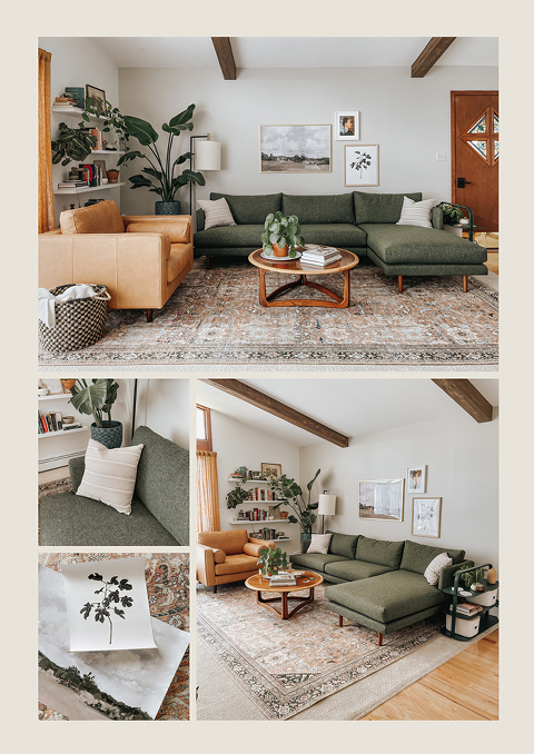 Shop The Mood Board: Living Room - Dream Green DIY