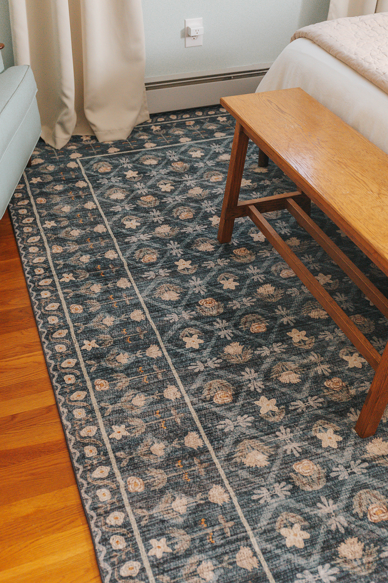 Review Loloi x Rifle Paper Co. Rug Launch Dream Green DIY