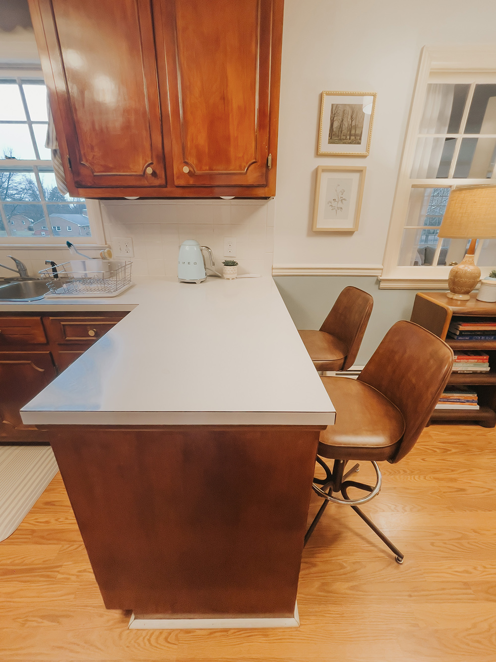 New Quartz Countertops In The Kitchen