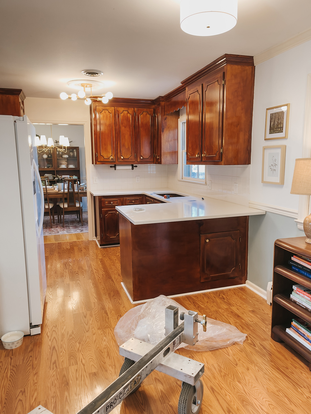 New Quartz Countertops In The Kitchen