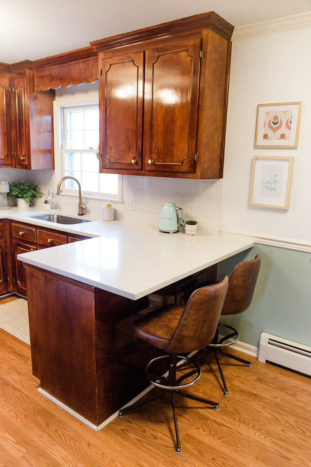 New Quartz Countertops In The Kitchen