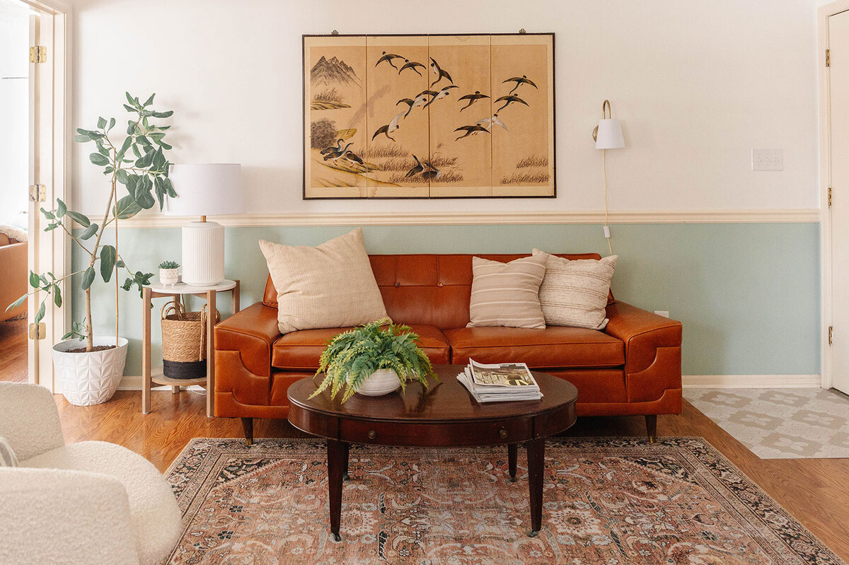 Mid-Century Style Seating Nook